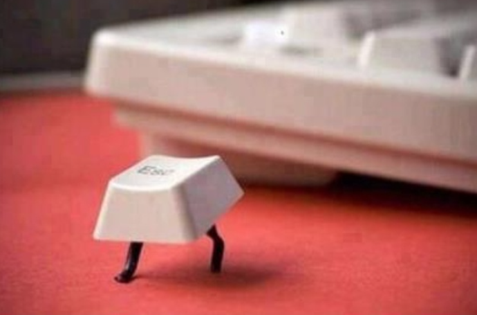 escaping key